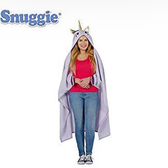 Pink Snuggie brand unicorn blanket (M175) - Picture 1 of 9